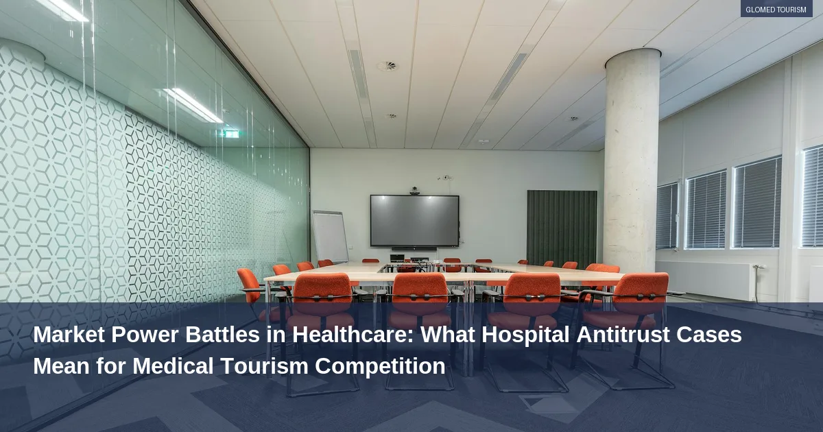 Market Power Battles in Healthcare: What Hospital Antitrust Cases Mean for Medical Tourism Competition